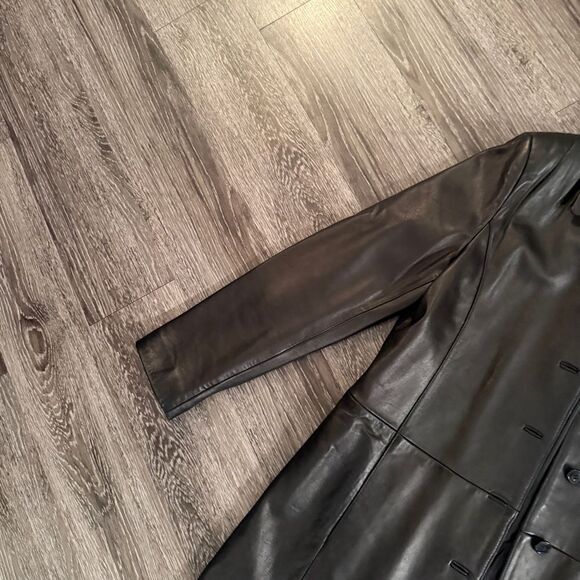 Casual Corner Vintage Leather Jacket - Picture 2 of 11